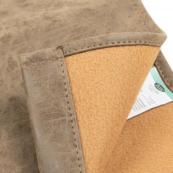 APRON - ARTIFICIAL  LEATHER FROM AL-RIMAYA #22-3428