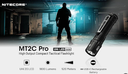 Nitecore flashlight MT2C Pro 1800 lm