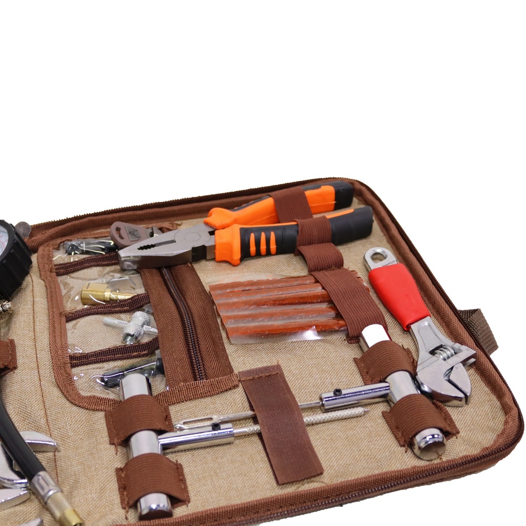 Tools bag-1 شنطة معدات للسيارة مكتملة قماش خشبي