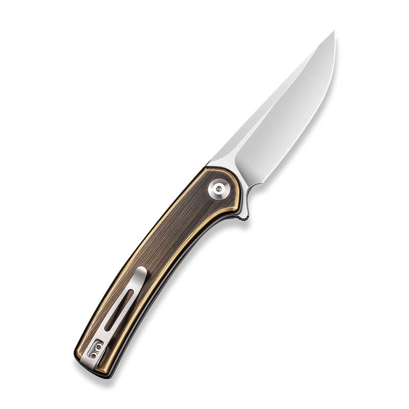 CIVIVI Mini Asticus Linerlock Brass #C19026B-2