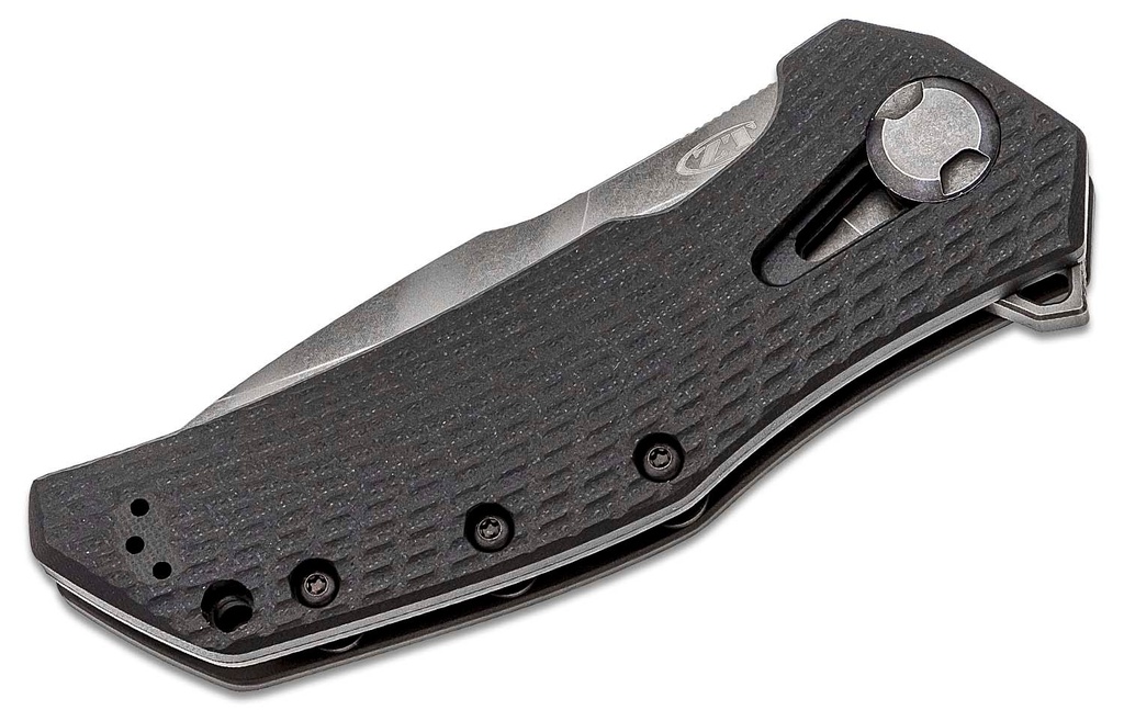 ZT Folding Knife Tim Galyean Flipper Knife CPM-20CV Stonewashed Blade, Bronze Titanium Handles #ZT0022TIBRZ (copy)