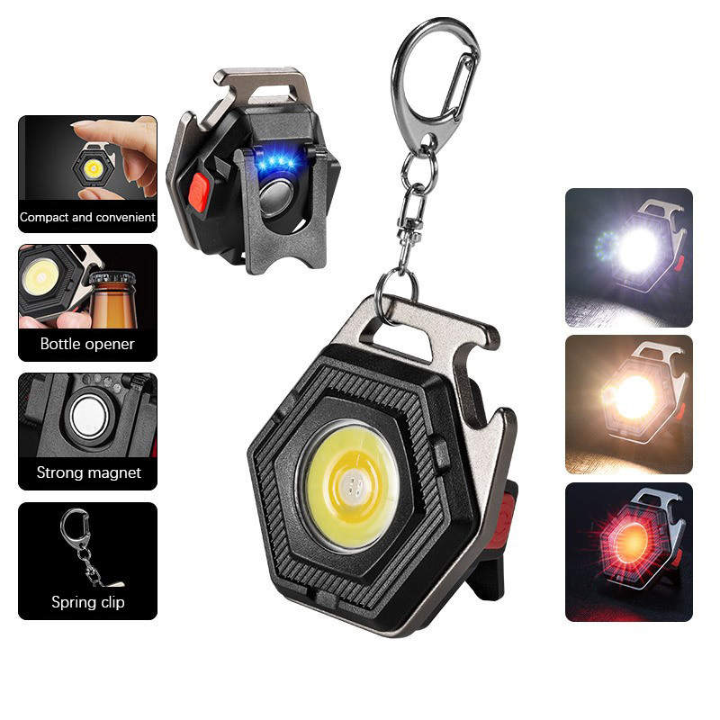 SUHAIL Mini Pocket Flashlight 3 with Keychain- ALHOR