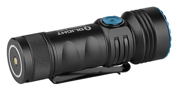 Olight Seeker 4 Mini CW 1200 Lumens Rechargeable LED Flashlight with White and UV Light