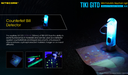 Nitecore Gitd Blue 300 Lumens#TIKI-GITD