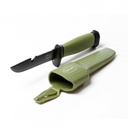 TRAVEL KNIFE WITH GREEN HOLSTER FROM ALRIMAYA #7-1328