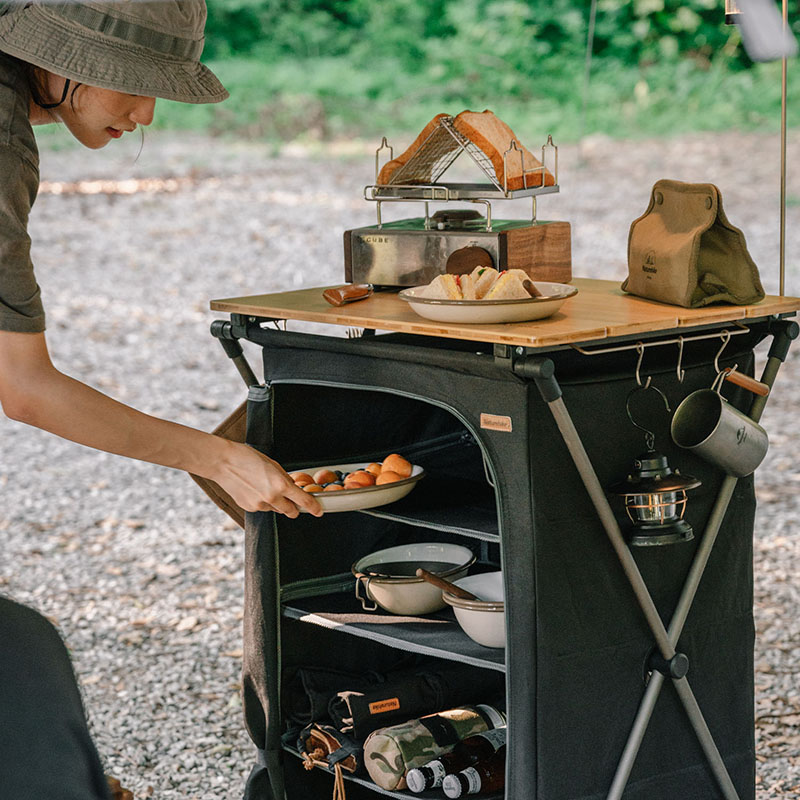 Outdoor Folding Kitchen Shelf Table From Naturehike #NH22JU015
