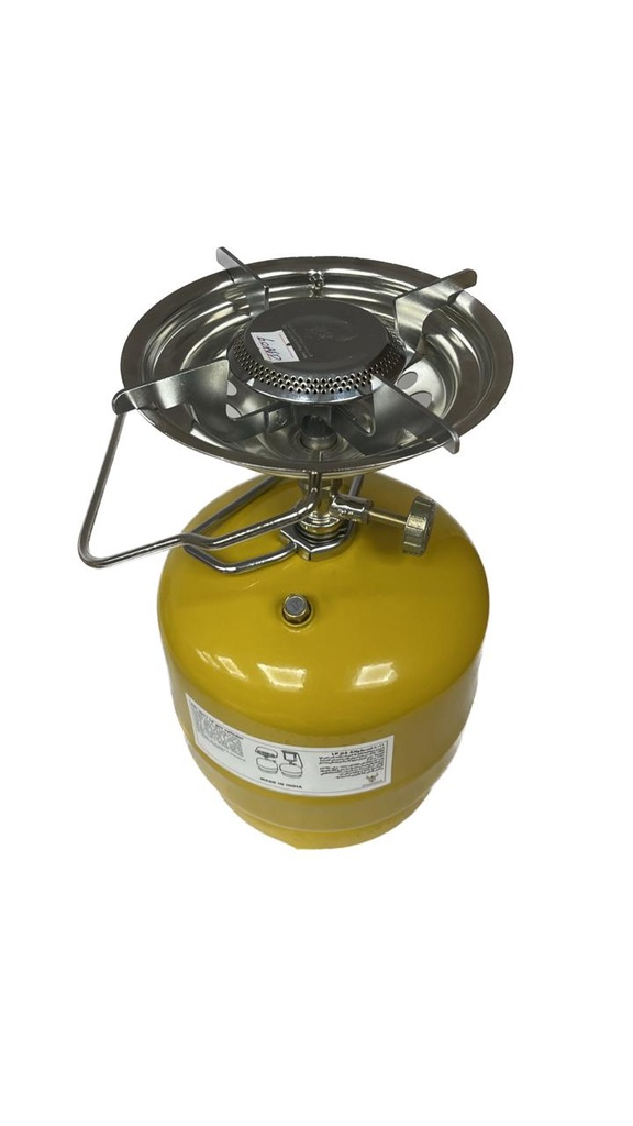 SMALL CAMPING STOVE WITH HANDLE AND REGULATOR FROM PKL #432121