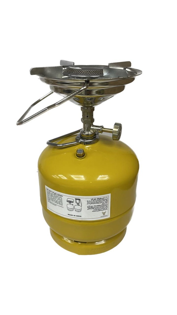SMALL CAMPING STOVE WITH HANDLE AND REGULATOR FROM PKL #432121