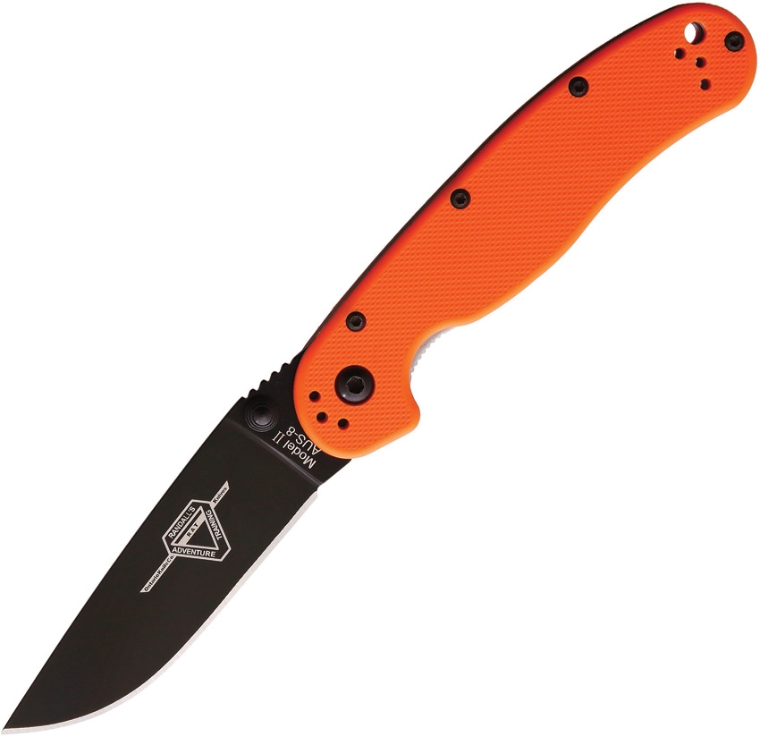 ONTARIO RAT II Linerlock Orange #ON8861OR