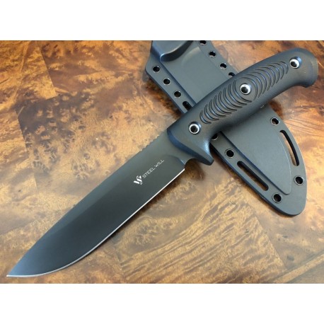 STEEL WILL Roamer R305 Fixed Blade Blk #SMGR3051BK