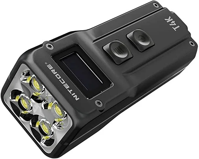 Nitecore T4K 4000 Lumen Super Bright EDC Flashlight #T4K