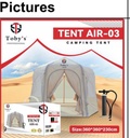 INFLATABLE TENT - 03 FROM TOBYS